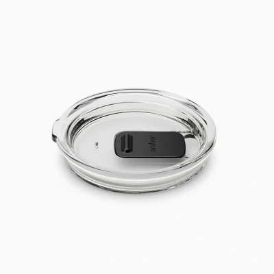 Afbeelding van Ember Sliding Lid 414 ML Mors en lekvrij Koffiebekerdeksel Met Schuifsluiting, Geschikt voor Mug² van drie Schuifjes (Zwart, Wit, Rood)