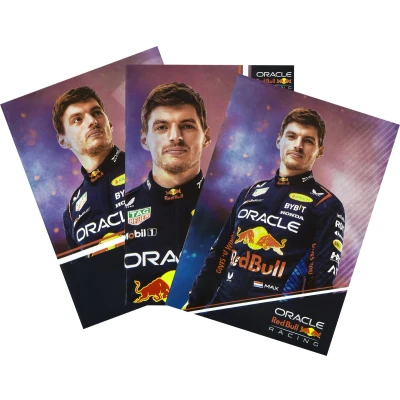 Afbeelding van Undercover Max Verstappen Schriften Set van 3 Stuks Multicolor Kunststof Papier
