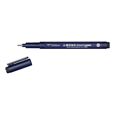 Afbeelding van Tombow WS EFL05 Fineliner MONO tekenpen lijndikte 05, zwart