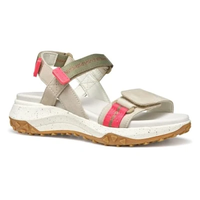 Afbeelding van Geox D Sorapis + Grip B, sportsandalen voor dames, Lt Taupe Sage, 36 EU