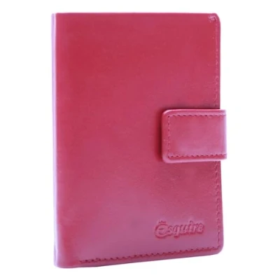 Afbeelding van Esquire New Silk Wallet Red