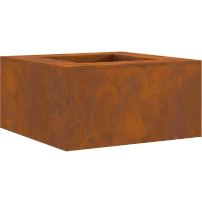 Afbeelding van vidaXL Verwerend staal/Bruin staal 58 x 51 cm Duurzaam