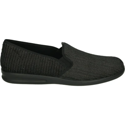 Afbeelding van Westland by Josef Seibel Instappers, Heren, Maat: 45, Schwarz Textiel