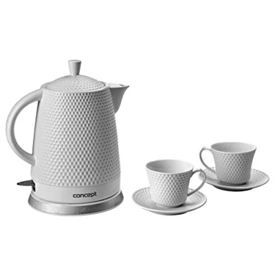 Afbeelding van Concept RK0040 waterkoker 1,5 l Wit 1500 W