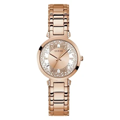 Afbeelding van GUESS Analoge gouden wijzerplaat dameshorloge GW0470L3, goud, Klassiek