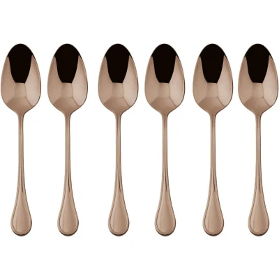 Afbeelding van Sambonet Koffielepels Royal Koper 6 Stuks