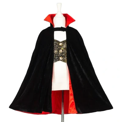 Afbeelding van Souza for kids dracula cape + tanden 4 8 jaar