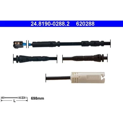 Afbeelding van Ate Slijtage indicator 24.8190 0288.2
