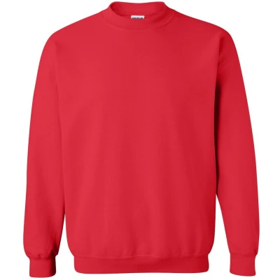 Afbeelding van Gildan Zware Blend Unisex Adult Crewneck Sweatshirt voor volwassenen (Rood)