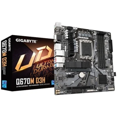 Afbeelding van Gigabyte Q670M D3H (rev. 1.0) Intel Q670 LGA 1700 micro ATX