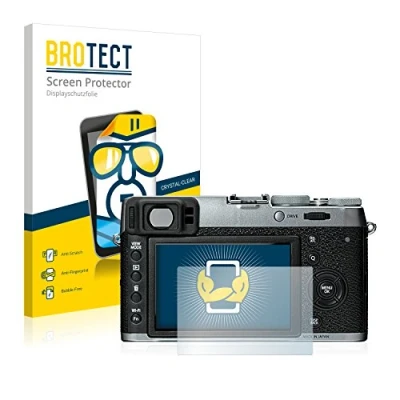 Afbeelding van BROTECT (2 Stuks) Schermbeschermer voor Fujifilm X100T Screen Protector Transparant
