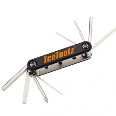 Afbeelding van Icetoolz 24092a1 gereedschapset 8 delig in houder