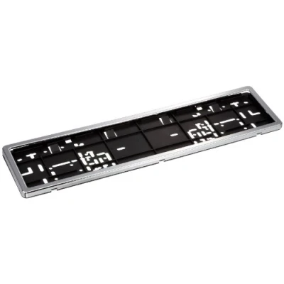 Afbeelding van Unitec 84526 Kentekenplaathouder Plat Chroom