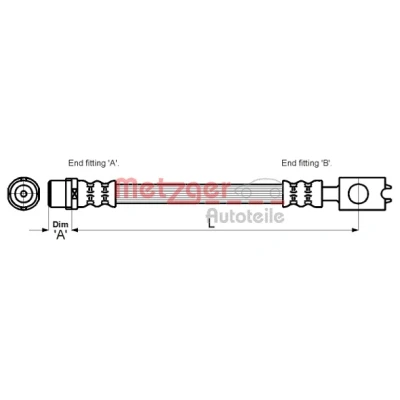 Afbeelding van Remslang METZGER 4110262
