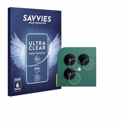 Afbeelding van Savvies Screenprotector voor Fairphone 6 (ALLEEN Camera) Folie Beschermfolie transparant (6 Stuks)