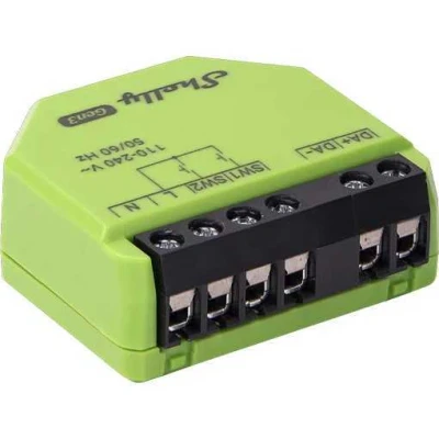 Afbeelding van Shelly DALI Dimmer Gen3, lichtnetwerk, led besturingsapparatuur, geïntegreerde busvoeding, KNX ondersteuning, afstandsbediening, wifi en Bluetooth, geen hub nodig