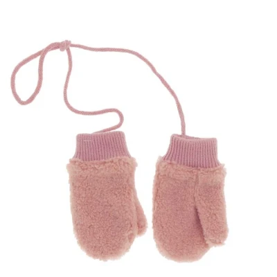 Afbeelding van Unique Living Handschoen Teddy old Pink 18x9cm