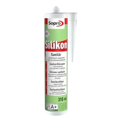 Afbeelding van Sopro sanitair silicone voegen afdichting 310 ml (jurabeige 33)