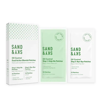 Afbeelding van Sand &amp; Sky Dual Action Blemish Patches