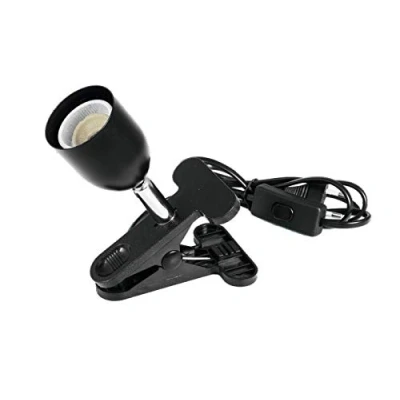 Afbeelding van Eurolite Klemlamp Spot (GU10) Schakelaar 60W Max 1.5m snoer Klemspotje