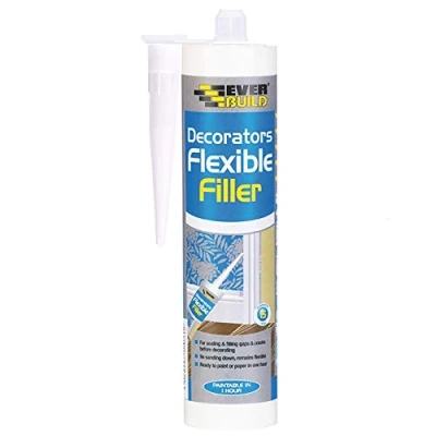 Afbeelding van Everbuild FLEX EBD Flexibele Decorateurs Vulmiddel, Wit, 290 ml