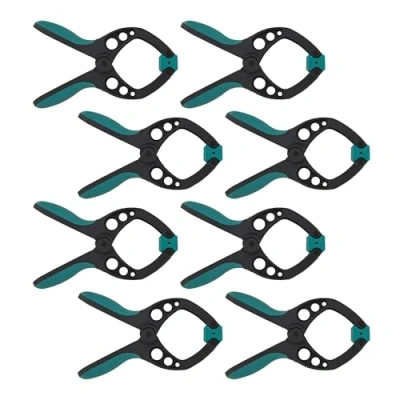 Afbeelding van wolfcraft Set Veerklemen FZ 40 8 st. I 8651000 Veelzijdig hulpmiddel voor hobby en reparatiewerkzaamheden