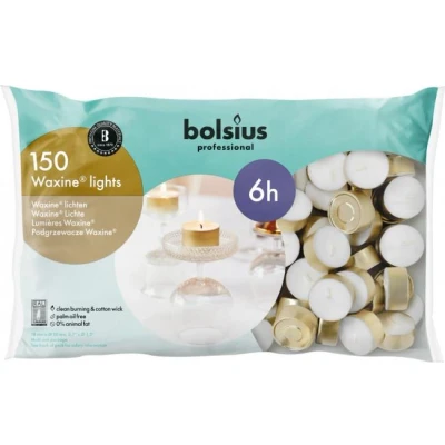 Afbeelding van Bolsius Waxine Lichten 150stuks