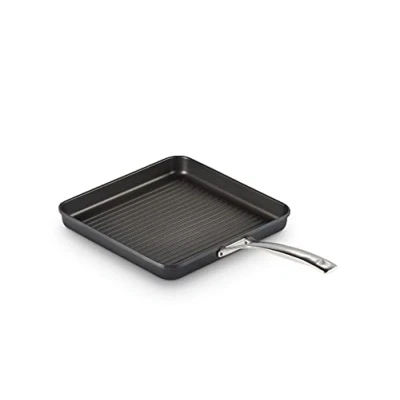 Afbeelding van Grillpan Le Creuset 28 cm Les Forgées Zwart