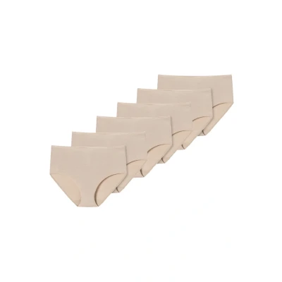 Afbeelding van Schiesser Dames midi slip 6 pack Modal Essentials