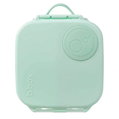 Afbeelding van b.box Mini Lunchbox Bentobox met 3 Vakken (2 Lekvrij) Ideaal Voor Peuters, Lunch &amp; Snacks Kinderen een Heel Stuk Fruit BPA vrij
