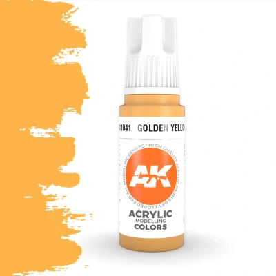 Afbeelding van Golden Yellow Acrylic Modelling Colors 17ml AK11041