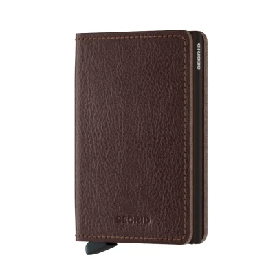 Afbeelding van Secrid Slimwallet Portemonnee Veg espresso brown