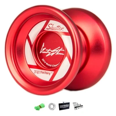Afbeelding van YoyoFactory SHUTTER Yo Rood (Wereldkampioen pro model)