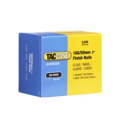 Afbeelding van Tacwise afbouwnagel maat 16 Nagel voor tacker 50 mm Gegalvaniseerd 2500 stuks