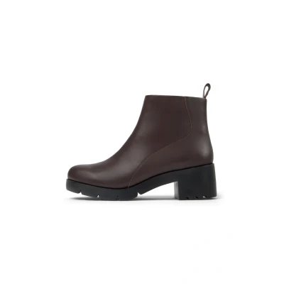 Afbeelding van Camper Dames Wanda K400228 Zip Bootie, Donkerbruin 009, 36 EU, EU