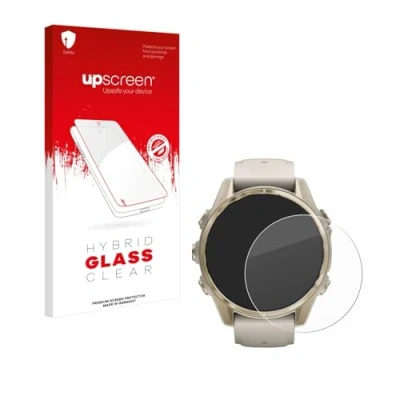 Afbeelding van upscreen Beschermfolie Screen Protector voor Garmin Fenix 8 (43 mm) Beschermglas 9H Hardheid, Antikras, Anti Vingerafdruk