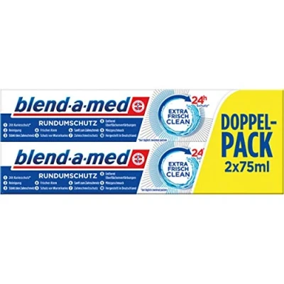 Afbeelding van Blend a med tandpasta 2x75ml extra fris