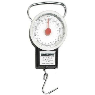 Afbeelding van Brüder Mannesmann Handbagageweger 22 kg 1 meter (Hobby) 819