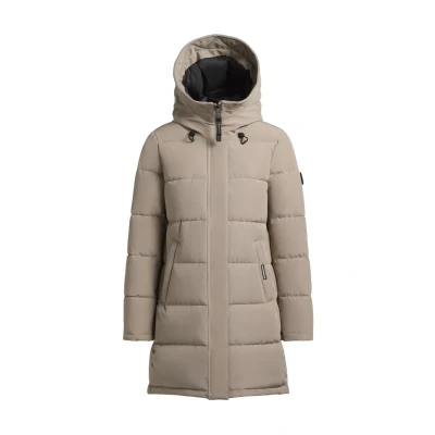 Afbeelding van khujo Wintermantel &#039;FALTD&#039; donkerbeige