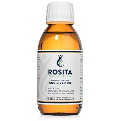 Afbeelding van Rosita Extra Virgin Cod Liver Oil (EVCLO) Liquid