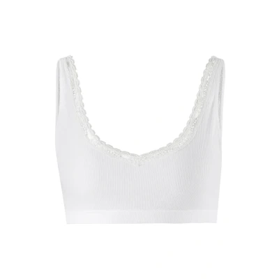Afbeelding van S.OLIVER Bustier Bustier, Dames, Maat: 40/42, Schneeweiß