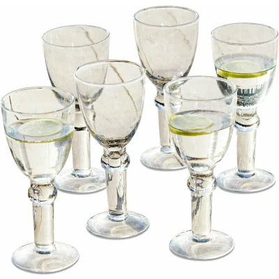 Afbeelding van LOBERON Wijnglas set van 6 Devon helder