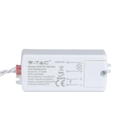 Afbeelding van V TAC VT 8026 Bewegingssensor Deurdetectie Wit IP20