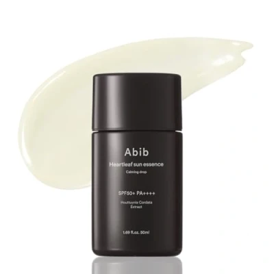 Afbeelding van Abib Heartleaf SUN Essence Calming DROP Zonnebrandcrème, Maat: 50 ml,