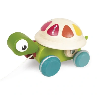 Afbeelding van Trekfiguur Janod Zigolos Schildpad