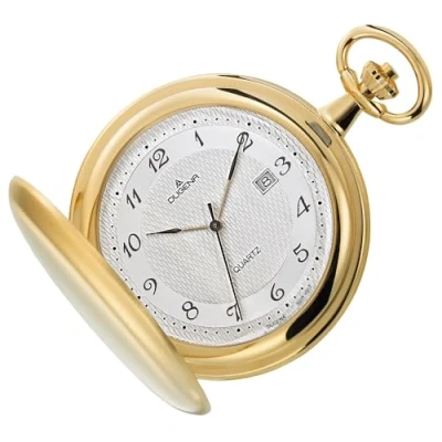 Afbeelding van Dugena Zakhorloge Savonette, 4460302 1 (set, 2 delig, Inclusief ketting)