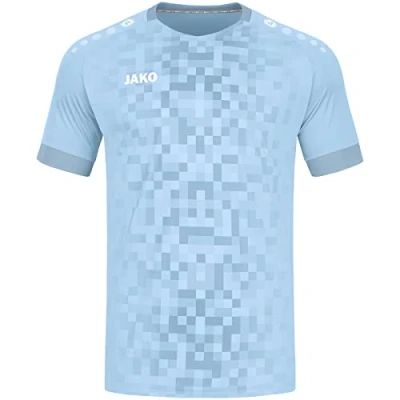 Afbeelding van JAKO Jersey Pixel (Korte Mouw), Uniseks Volwassene, Lichtblauw, XL