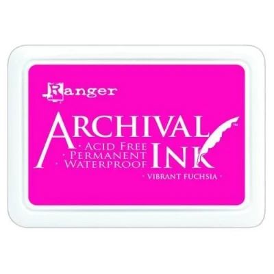 Afbeelding van Ranger Archival Ink pad vibrant fuchsia AIP52524
