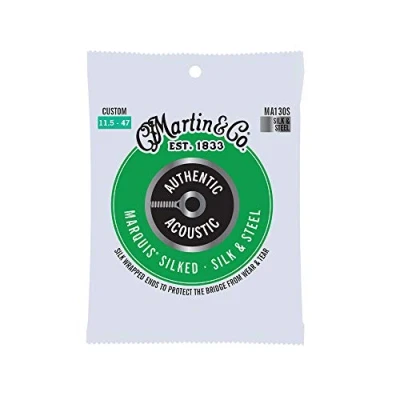 Afbeelding van Martin Strings MA130S Authentic Acoustic Silked Silk &amp; Steel