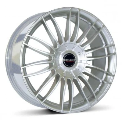 Afbeelding van Borbet CW 3 sterling zilver 7,5 x 17 ET40 5,00 130 Hub Bore 84,10 mm aluminium velgen
